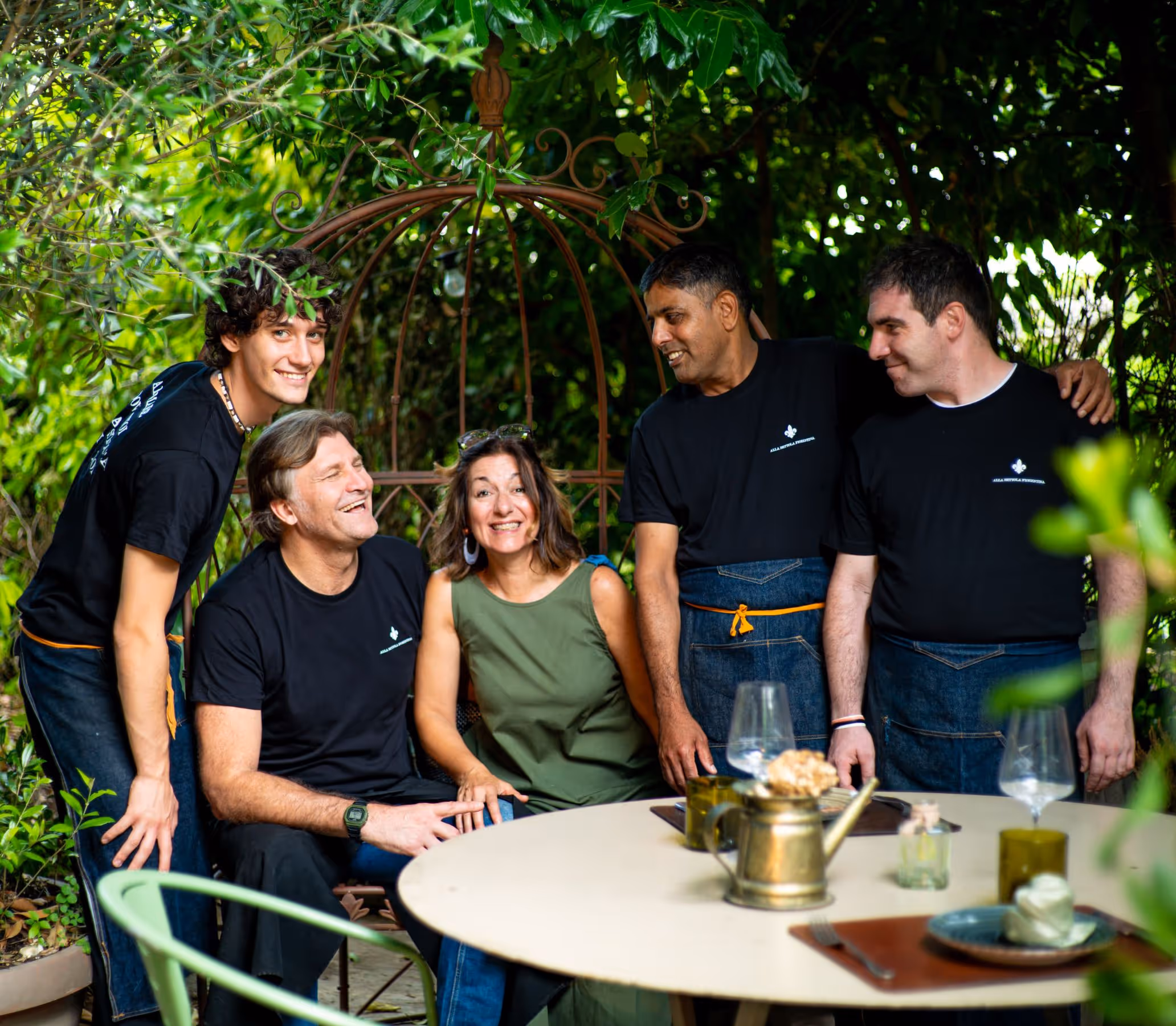 Il Team Del Ristorante Toscano